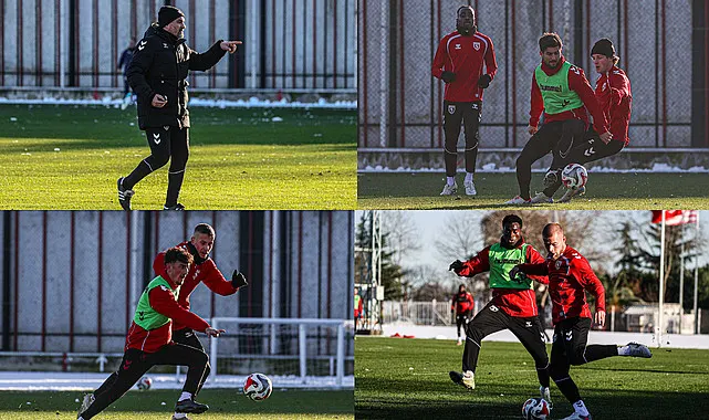 Samsunspor'da Bir Yandan Transfer, Bir Yandan Antrenman