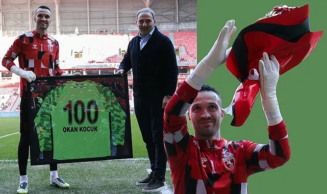 Samsunspor'da Okan Kocuk 100. maçına çıktı