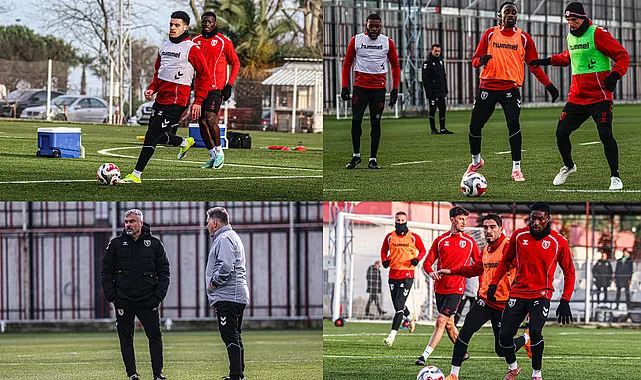 Samsunspor Sıkı Antrenmanları bırakmıyor