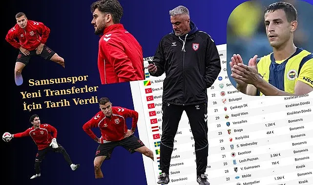 Samsunspor yeni transferler için tarih verdi, Bartuğ Elmaz iddiası