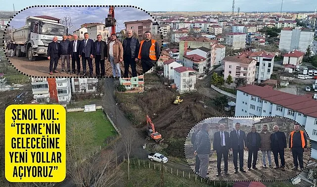Terme Elmalık ve Cumhuriyet mahalleleri imar yolu ile bir birine bağlanıyor!