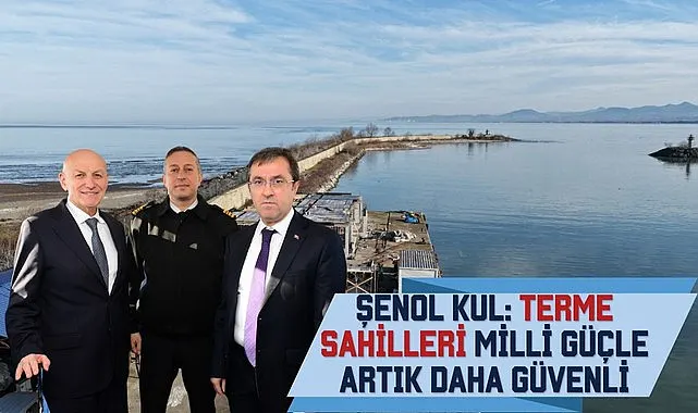 Terme Sahilleri Milli Güçle Güvenli Hale Getiriliyor