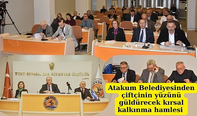 Atakum Belediyesi Fide Üretim Serası kuruluyor