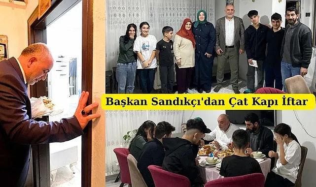 Canik'te Başkan Sandıkçı Ailelerle İftar Sofrasında Buluşuyor