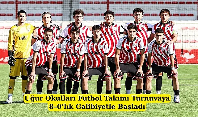 Canik Uğur Okulları Futbol Takımından farklı galibiyet