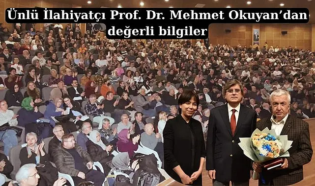 İlahiyatçı Prof. Dr. Mehmet Okuyan Atakum'da değerli bilgiler verdi