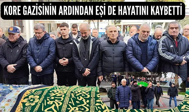 Kore Gazisi merhum Ali Gümüş’ün eşi 22 gün sonra vefat etti!
