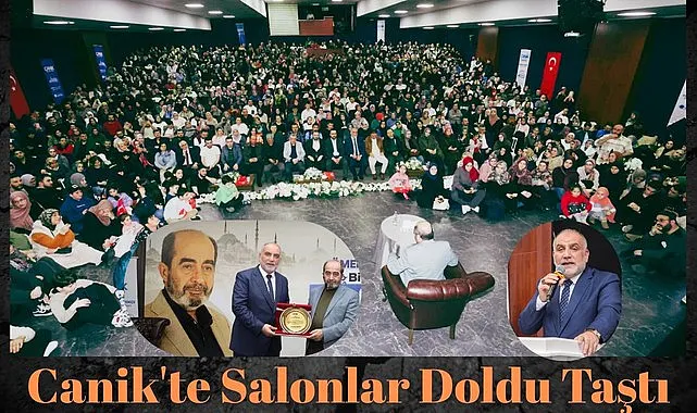 Ömer Demirbağ'ın Canik'teki konferansına yoğun ilgi