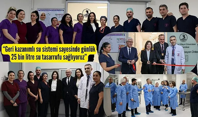 OMÜ Tıp Fakültesi sterilizasyon altyapısını yeniledi