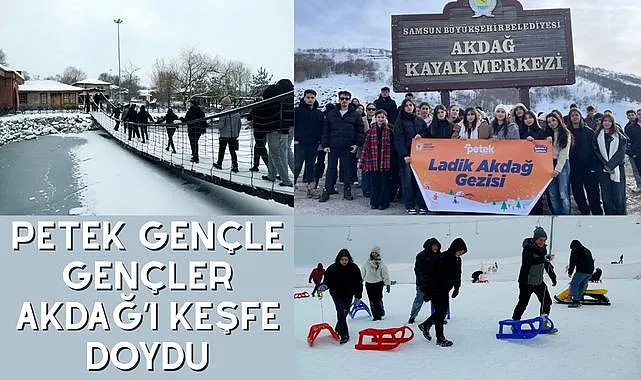 Petek Gençle gençler Akdağ'ı keşfe doydu