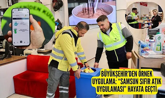 Samsun'da atık gönderin ücretsiz ürün ve hizmet alın!