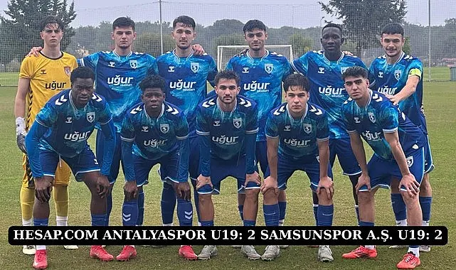 Samsunspor'da gençler Antalyaspor ile berabere kaldı!