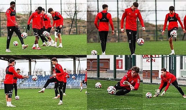 Samsunspor'da gençler Trabzonspor maçına hazır