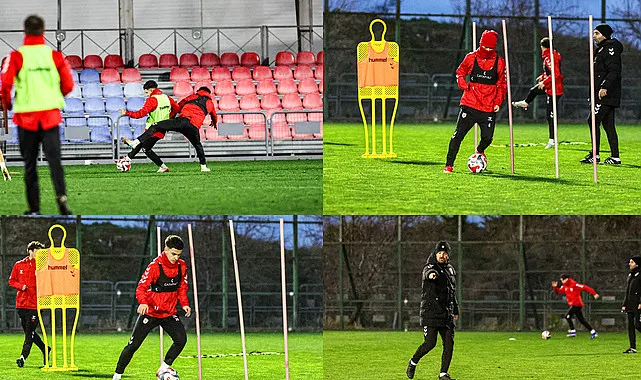 Samsunspor U19 antremanlarını sürdürdü