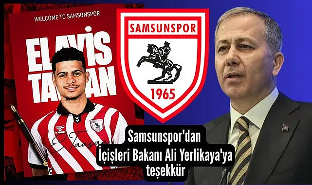 Samsunsporlu Elayis Tavsan Türkiye Cumhuriyeti vatandaşı oldu