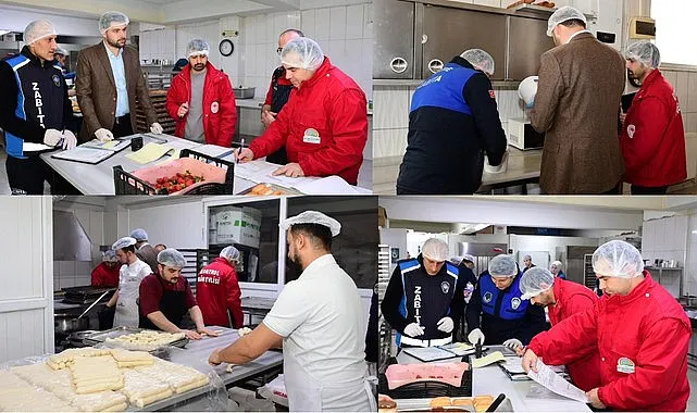 Terme Belediyesi'nden Ramazan ayı öncesi pastane imalathanelerine sıkı denetim
