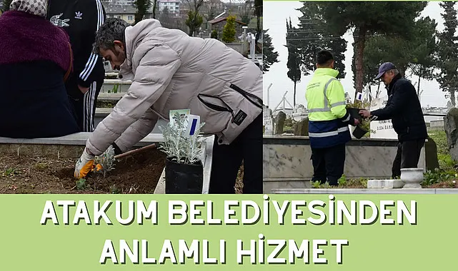 Atakum Belediyesinden anlamlı hizmet 