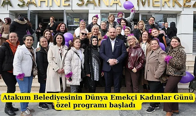Atakum Belediyesinin Dünya Emekçi Kadınlar Günü özel programı başladı