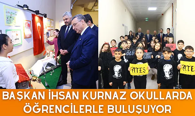 Başkan İhsan Kurnaz Okullarda Öğrencilerle Buluşuyor