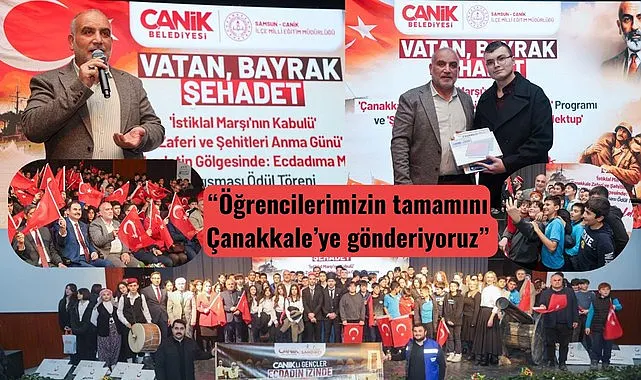 Canik’te Gençler Ödüllerine Kavuştu