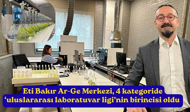 Eti Bakır Ar-Ge Merkezi 4 kategoride birinci oldu!