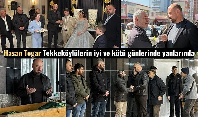 Hasan Togar Tekkeköylülerin iyi ve kötü günlerinde yanlarında