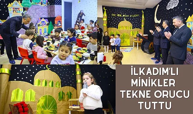 İlkadım’lı Minikler Tekne Orucu Tuttu