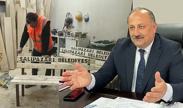 Salıpazarı Belediyesi üreterek tasarruf ediyor