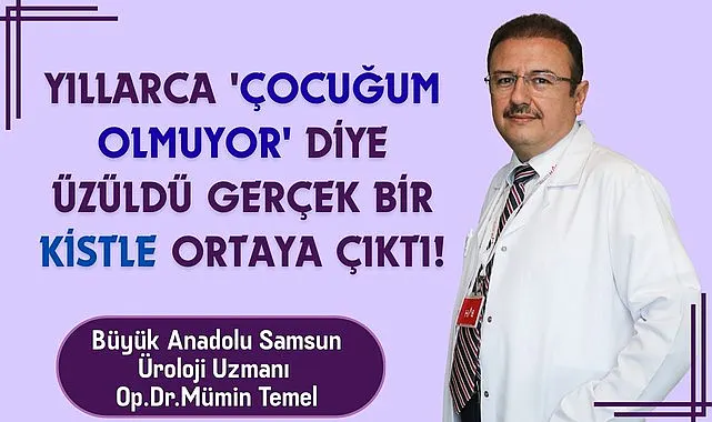 Samsun'da şaşırtan vaka: Tıkanıklık açıldı, bebek müjdesi geldi