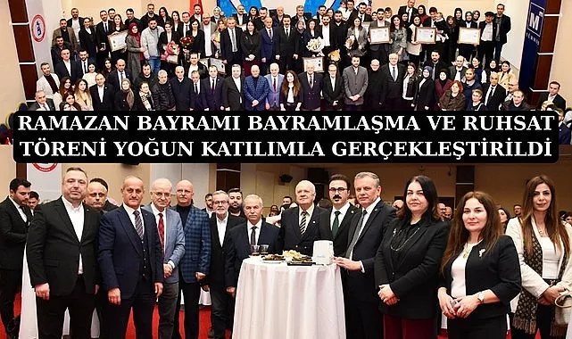 Samsun Mali Müşavirler Odası'nda Bayramlaşma ve Ruhsat Töreni Programı