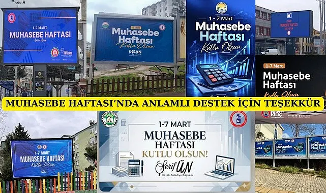 Samsun Mali Müşavirler Odası'ndan anlamlı desteğe teşekkür