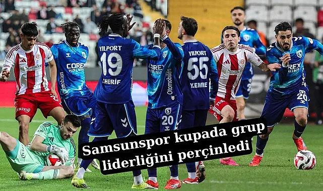 Samsunspor durdurulamıyor, Antalyaspor'u 2 golle geçti