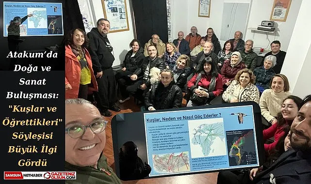 Atakum Fotoğraf ve Sinema Amatörleri Derneği'ndan doğa ve sanat buluşması