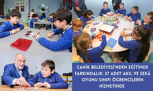 Canik Belediyesi'nden Eğitimde Farkındalık