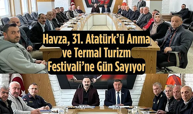 Havza 25 Mayıs Festivali'ne hazırlanıyor