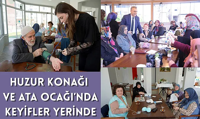 Huzur Konağı ve Ata Ocağı’nda Keyifler Yerinde