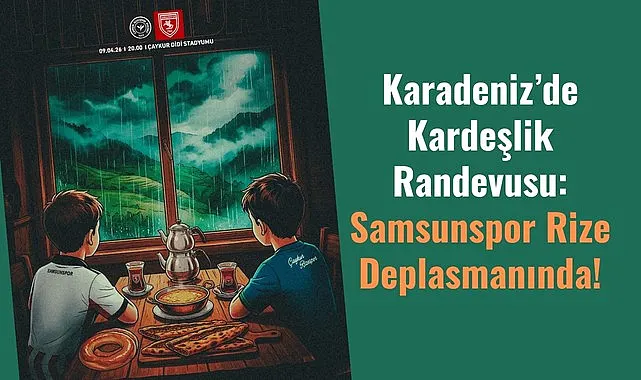 Samsunspor'dan Rizespor maçına pide ve simit tadında paylaşım
