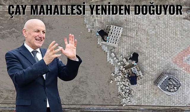 Terme Çay Mahallesi yeniden doğuyor