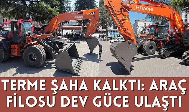 Terme şaha kalktı: Araç filosu dev güce ulaştı