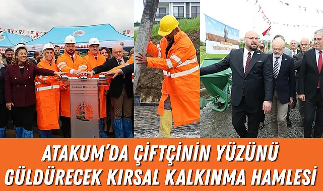 Atakum’da çiftçinin yüzünü güldürecek kırsal kalkınma hamlesi