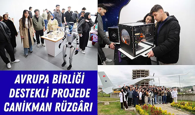 Avrupa Birliği Destekli Projede CANİKMAN Rüzgârı 
