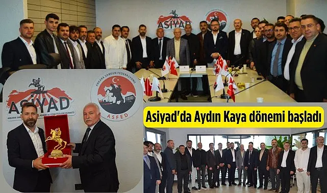 Aydın Kaya ASİYAD Başkanı oldu