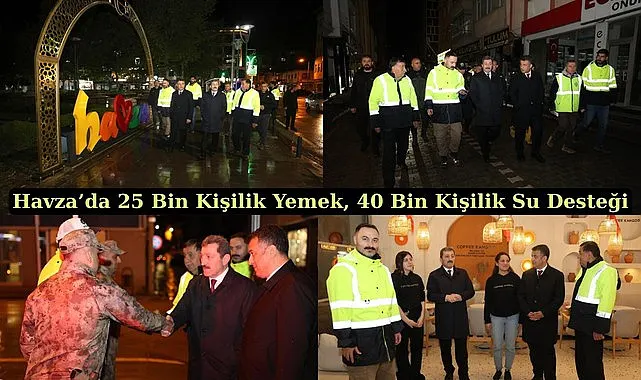 Başkan İkiz: Havza’mızın Yaralarını Birlikte Sarıyoruz
