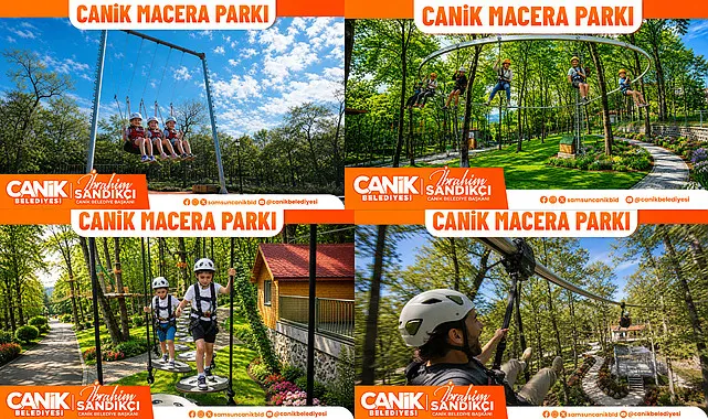 Canik'te Karadeniz'in En Büyük Macera Parkı Açılıyor
