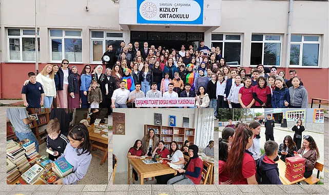 Çarşamba Ticaret Borsası MYO’nun Bir Kitap Bir Gülümseme kampanyası kalplere dokundu