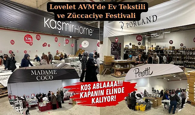 Lovelet AVM'de indirimli fiyatlar ile festival var!