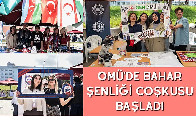 OMÜ’de bahar şenliği coşkusu başladı