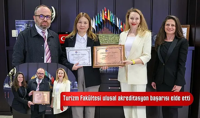 OMÜ Turizm Fakültesi ulusal akreditasyon başarısı elde etti