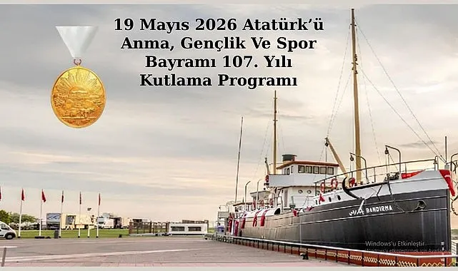 Samsun 19 Mayıs 2026 Salı Kutlama Programı - Samsun Etkinlik Takvimi