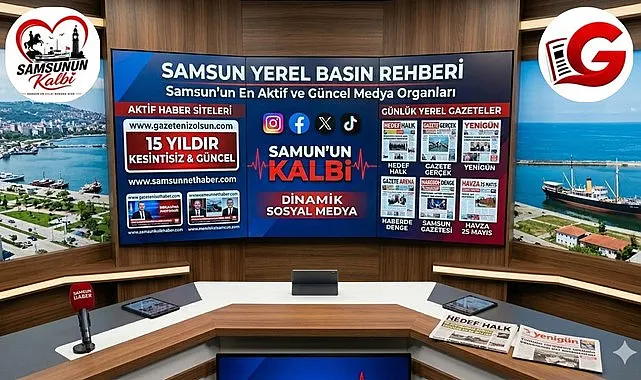 Samsun'da en aktif güncel yerel haber siteleri hangileri